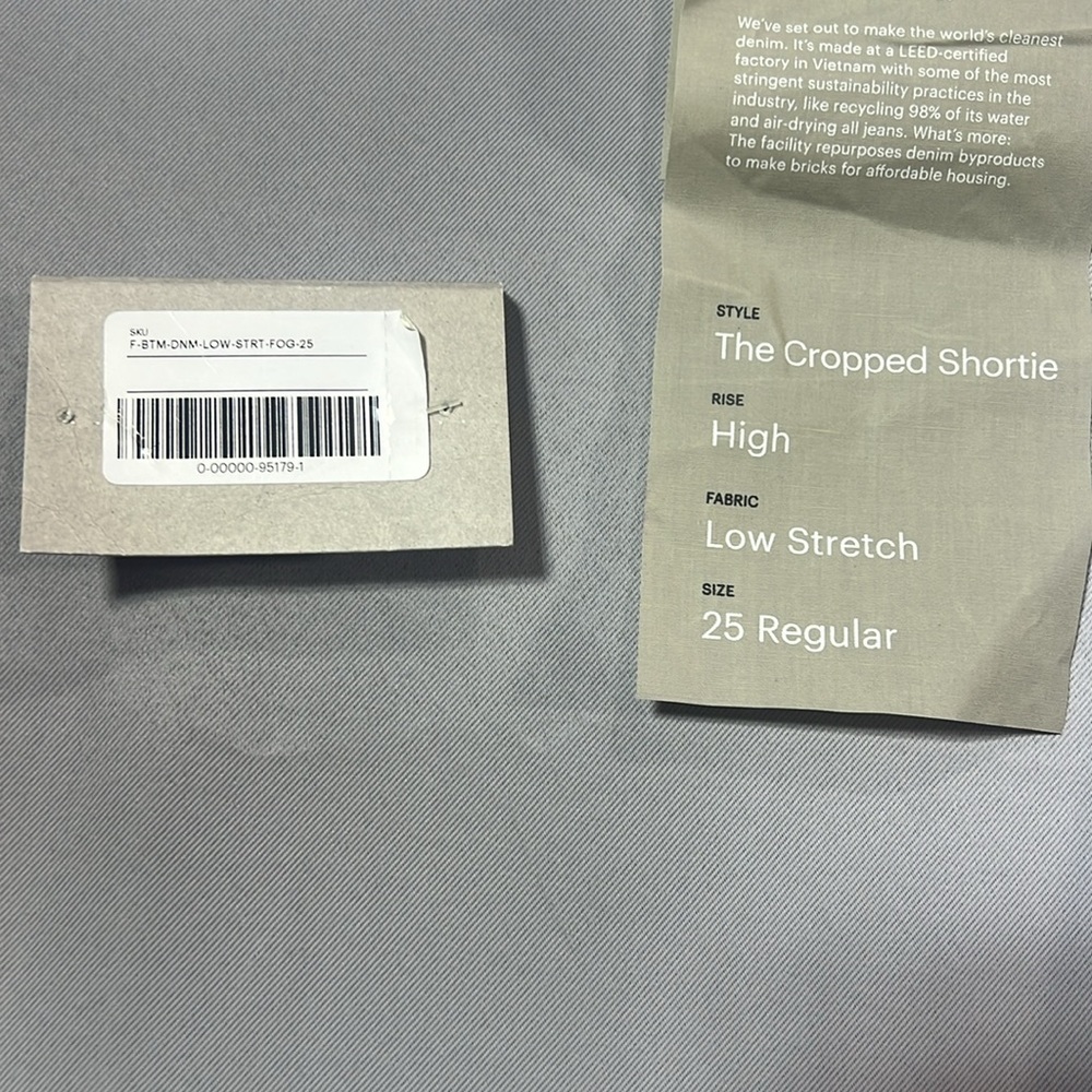 Everlane jeans the cropped shortie so 25 - Picture 2 of 10